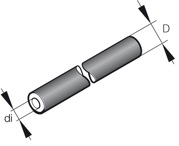 Изоляция топливной магистрали di=5mm D=10mm купить в Хабаровске